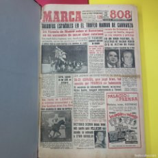 Coleccionismo deportivo: TOMO - PERIODICO MARCA DIARIO - SEPTIEMBRE 1957 MES COMPLETO - PERIODICOS ENCUADERNADOS. Lote 400940759