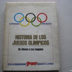 Coleccionismo deportivo: HISTORIA DE LOS JUEGOS OLIMPICOS