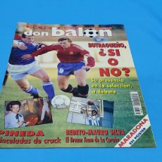 Coleccionismo deportivo: REVISTA DON BALON, POSTER MARADONA. Lote 401549419