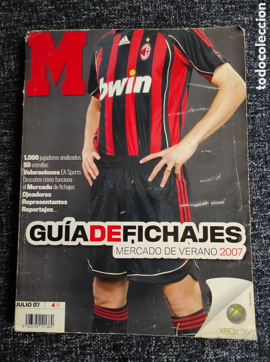 Coleccionismo deportivo: GUIA MARCA FICHAJES MERCADO DE VERANO 2007 - JULI 2007 - 1000 JUGADORES ANALIZADOS