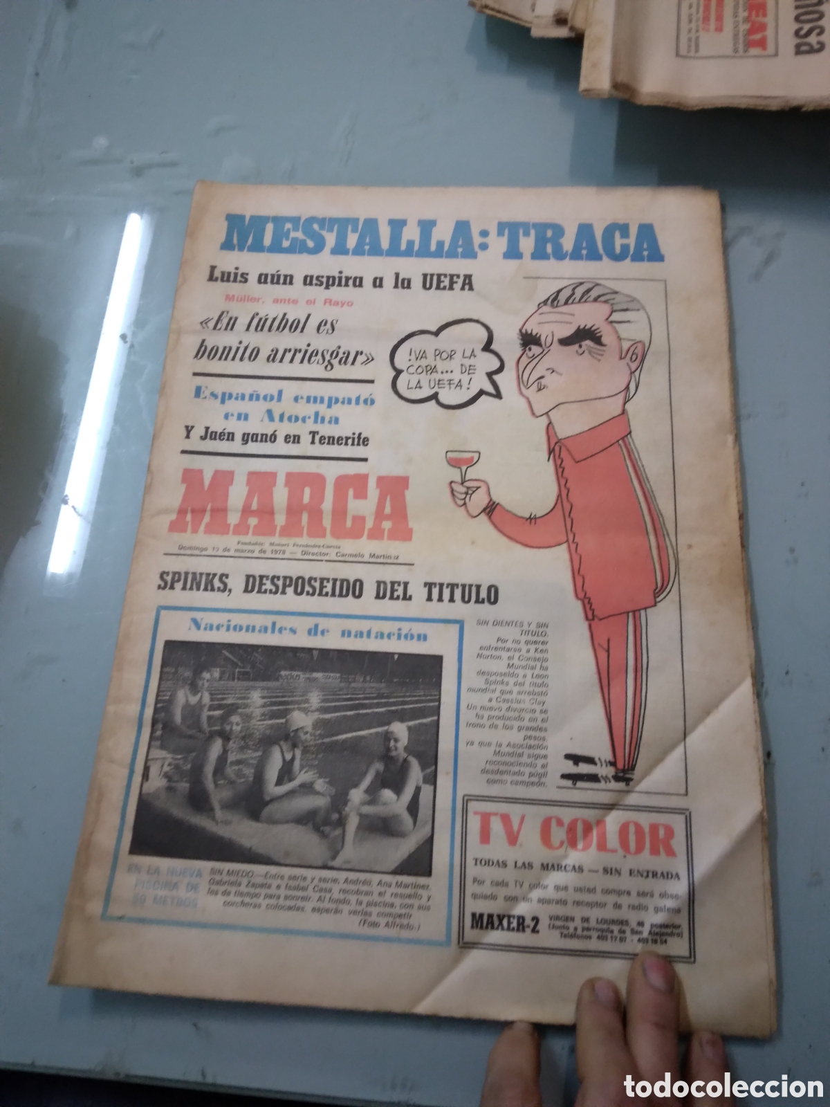 Coleccionismo deportivo: Diario Marca,19.03.1978 - Foto 1