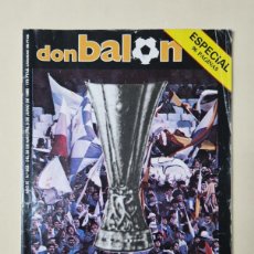 Coleccionismo deportivo: REVISTA DON BALÓN Nº 502 ESPECIAL REAL MADRID CAMPEÓN COPA DE LA UEFA TEMPORADA 84-85 INCLUYE PÓSTER
