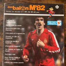 Coleccionismo deportivo: DON BALÓN MUNDIAL 82 Nº9 1981-82