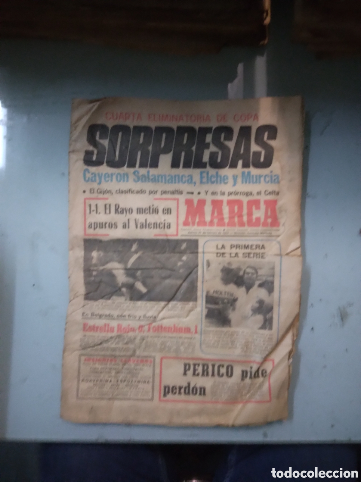 Collectionnisme sportif: Marca, 1975,27 febrero