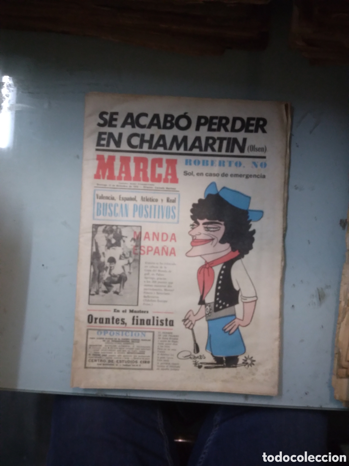 Collectionnisme sportif: Marca, 1976, 12 diciembre