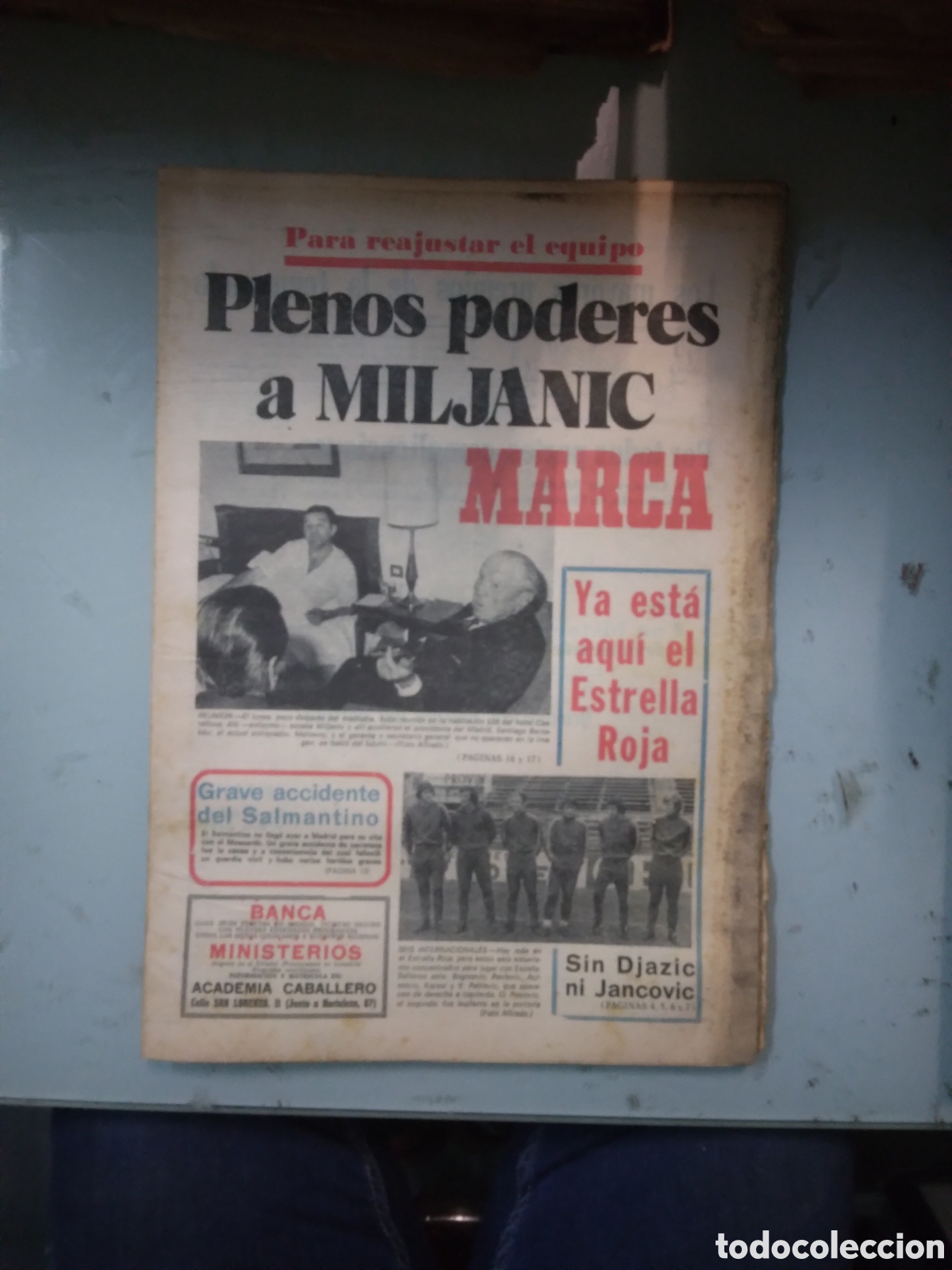 Coleccionismo deportivo: Marca, 1974, 20.marzo - Foto 1