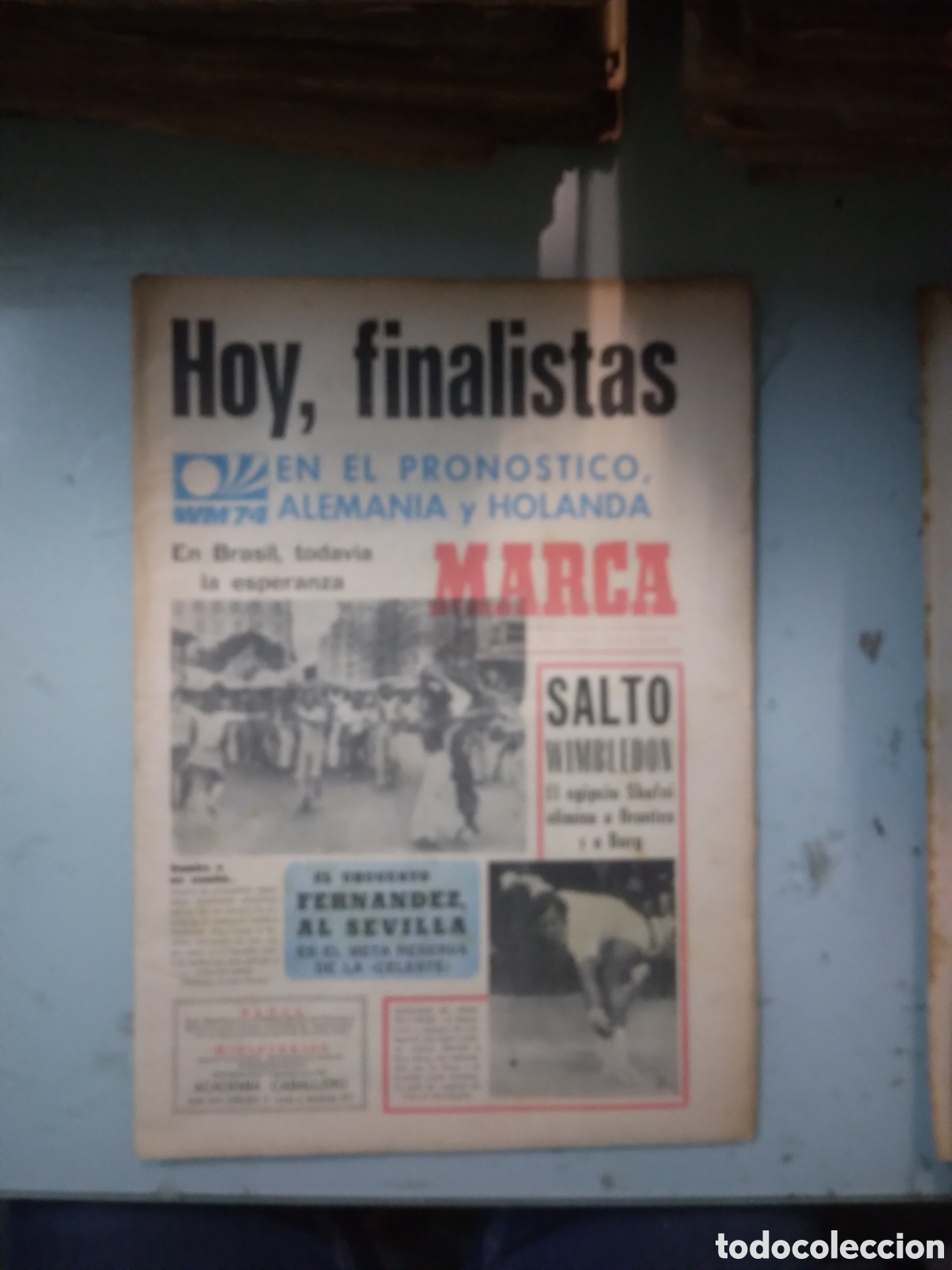 Coleccionismo deportivo: Marca, 1974, 3 julio - Foto 1