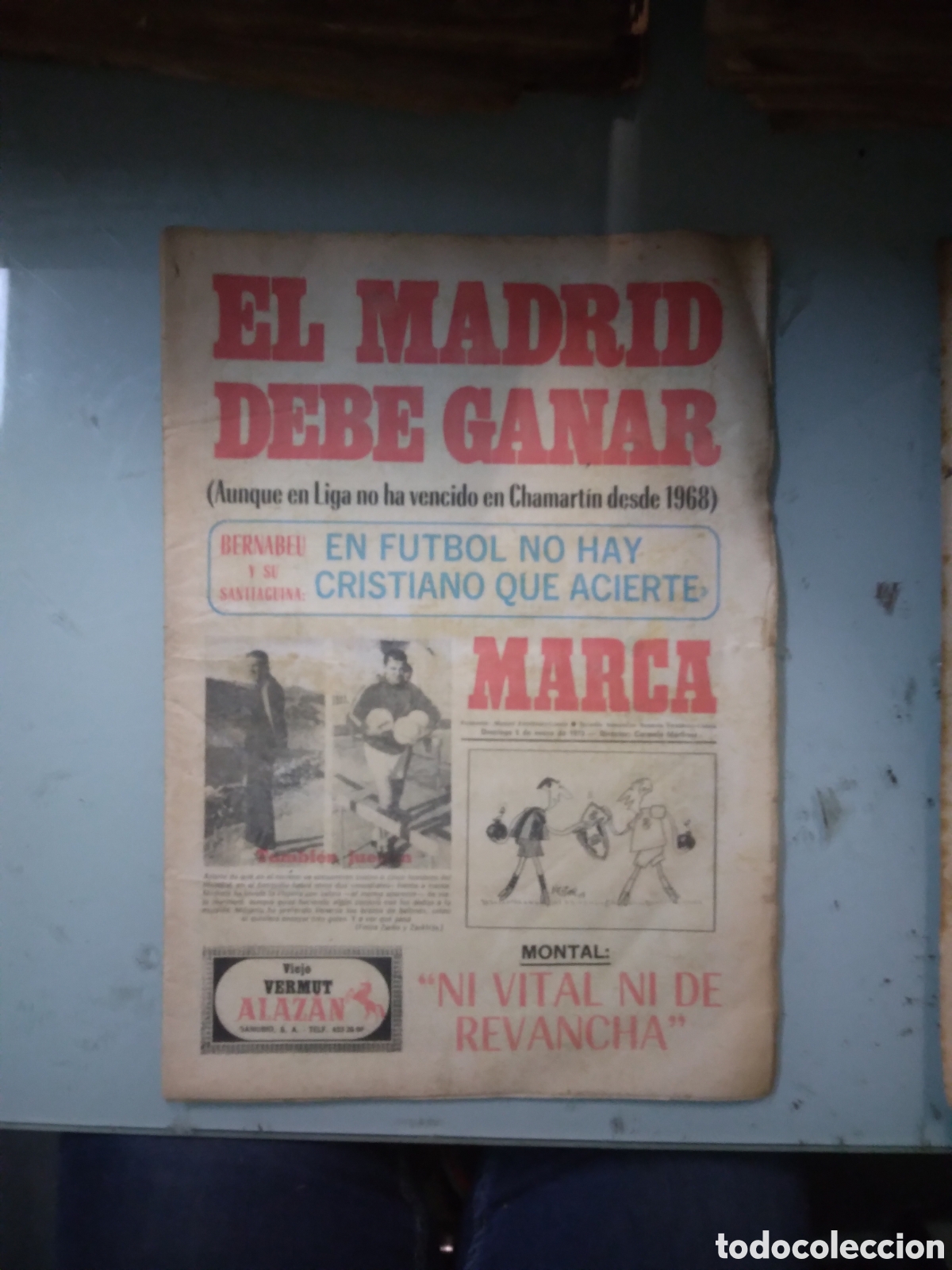 Collectionnisme sportif: Marca, 1975, 5 enero