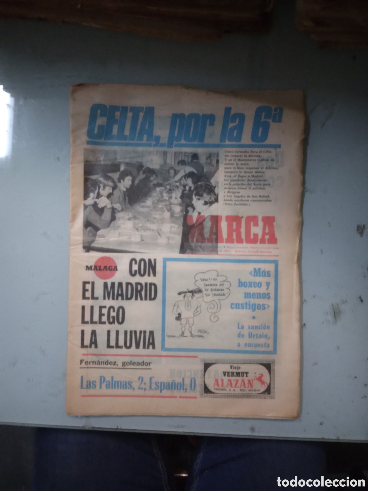 Collectionnisme sportif: Marca, 1975, 12 enero