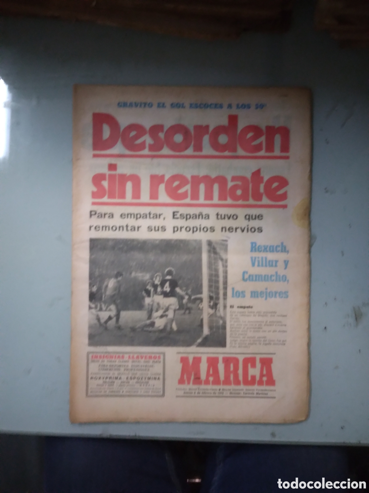 Collectionnisme sportif: Marca, 1975, 6 febrero
