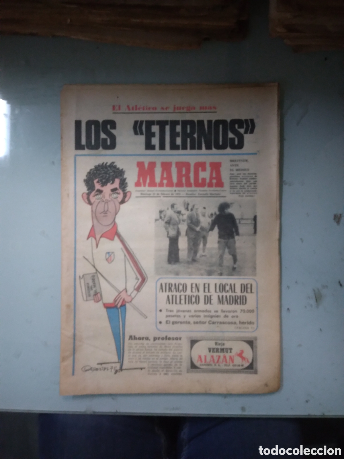 Collectionnisme sportif: Marca, 1975, 23 febrero