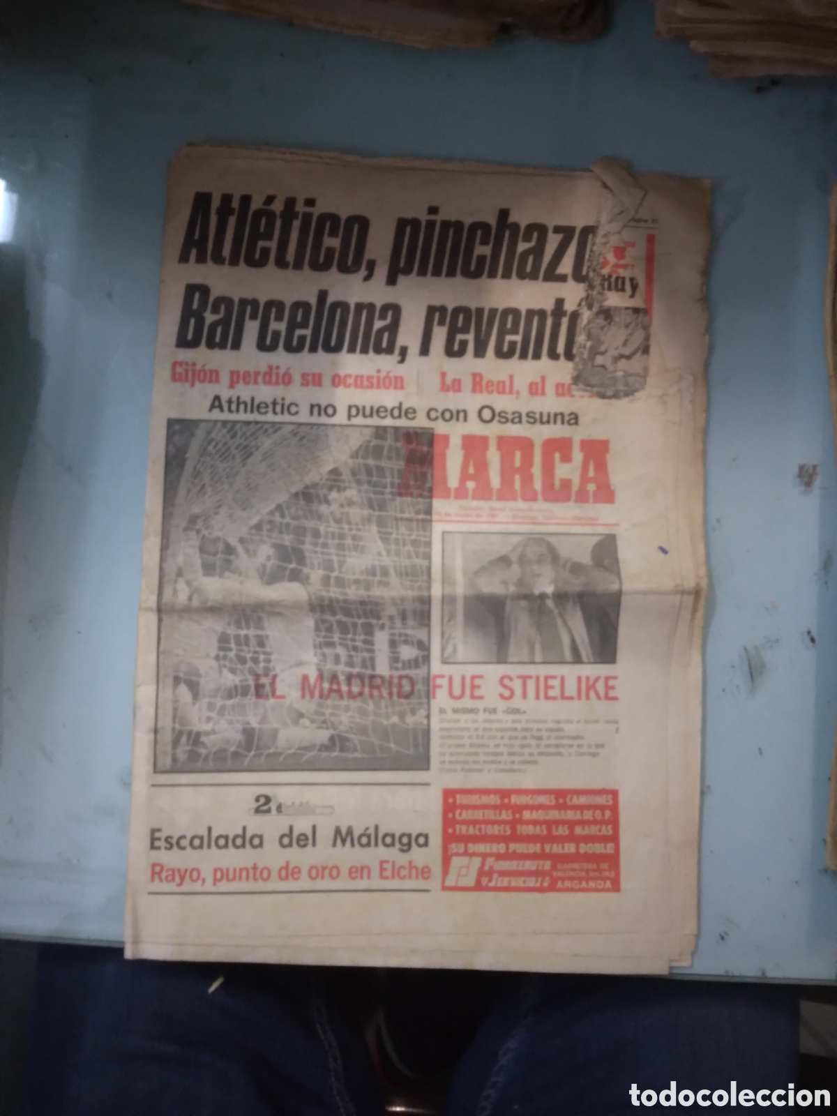 Sports collectibles: Diario Marca, 1981, 16 marzo