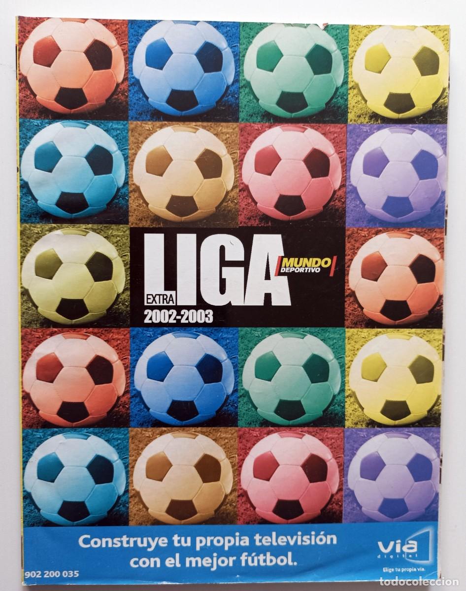 Coleccionismo deportivo: GUIA DE LA LIGA 2002-2003 - EXTRA EL MUNDO DEPORTIVO