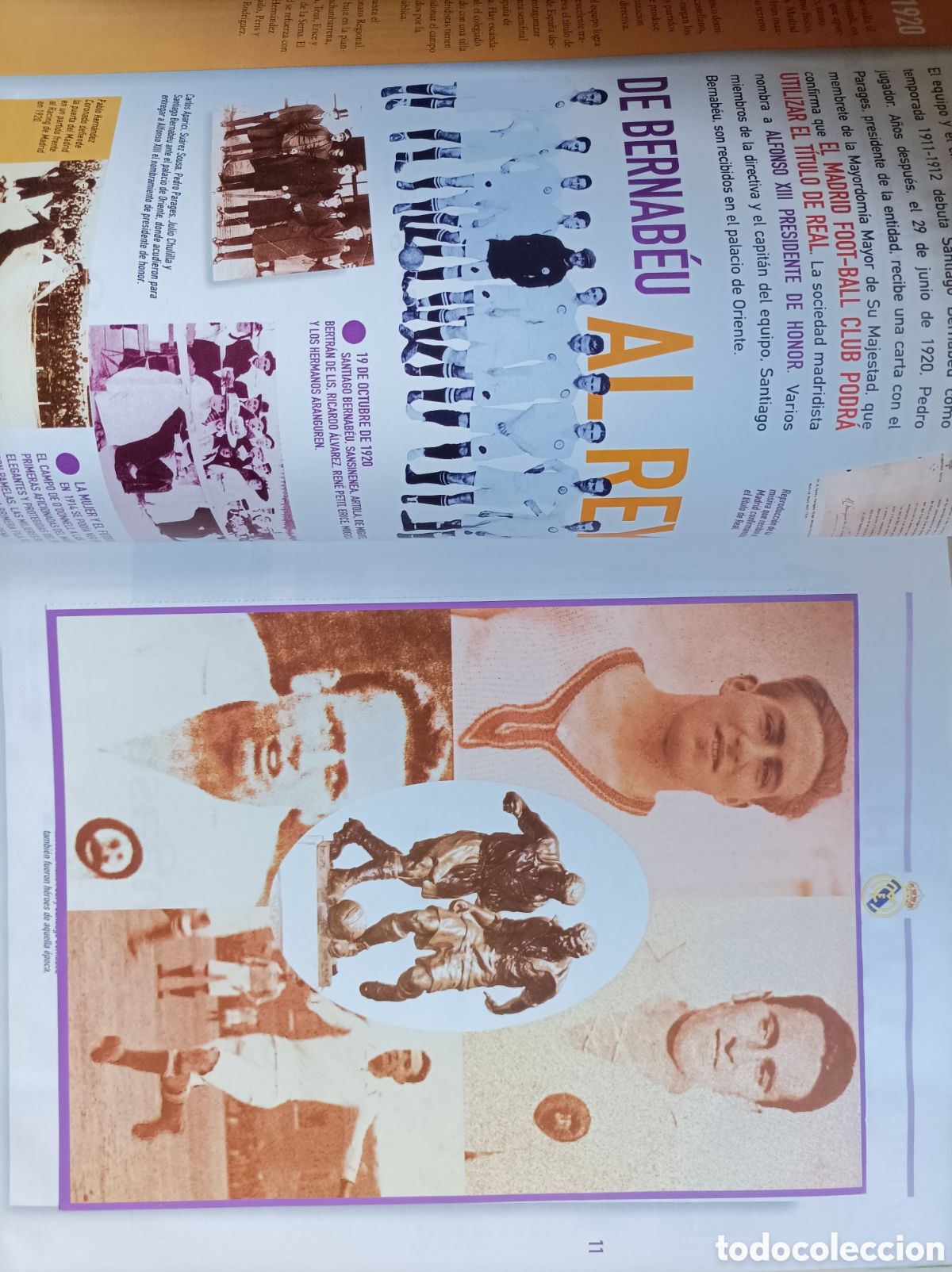 Coleccionismo deportivo: Revista real Madrid - Foto 2