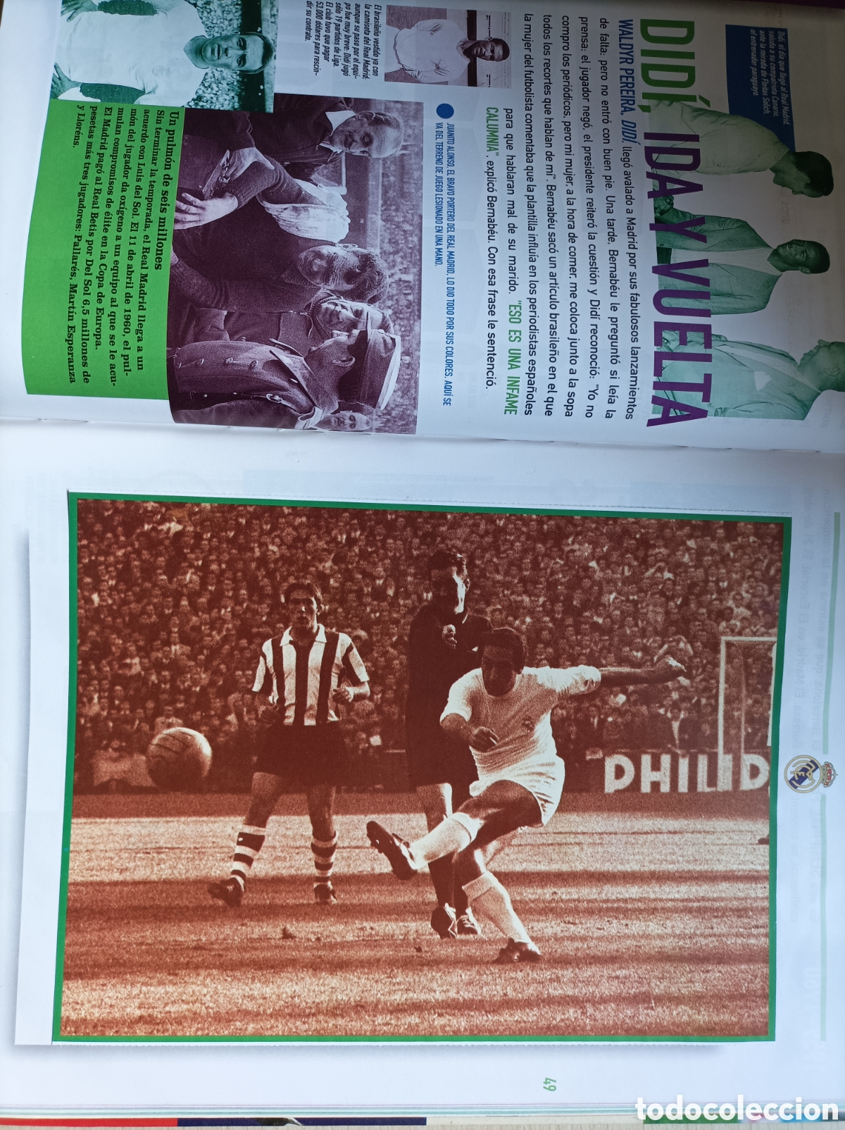 Coleccionismo deportivo: Revista real Madrid - Foto 3