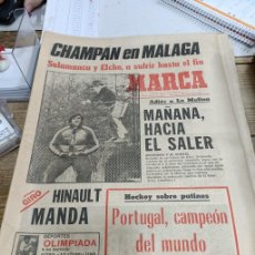 Coleccionismo deportivo: DIARIO MARCA, 17 MAYO 1982, LIGA 2ª DIVISION, ETC..