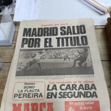 Coleccionismo deportivo: DIARIO MARCA, 16 ABRIL 1979, SALAMANCA, CELTA, REAL MADRID, ETC..