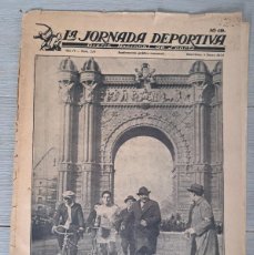 Coleccionismo deportivo: LA JORNADA DEPORTIVA - 1924 - BARCELONA - FUTBOL SANS GRACIA, TERRASSA HUNGAROS UTE Y MTK EUROPA Y B
