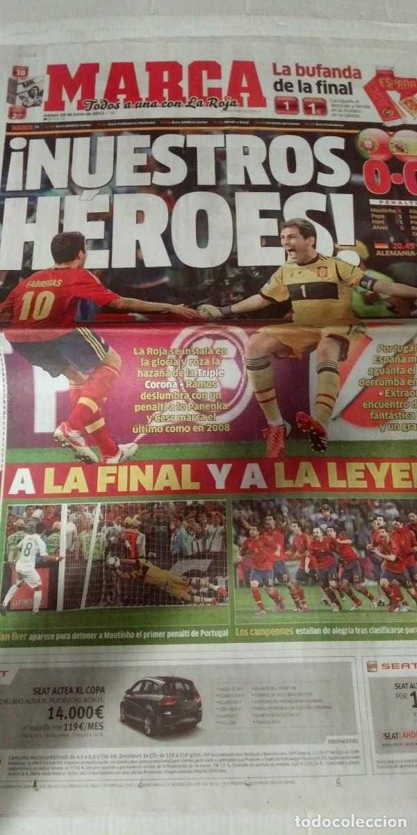 Coleccionismo deportivo: Marca Nuestros h&eacute;roes Junio 2012 - Foto 1