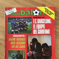 Coleccionismo deportivo: DON BALÓN 546 - BARCELONA - MADRID - RACING - WOLFF - HUGUES - ESPAÑA POLONIA - ELCHE - FINAL BASKET