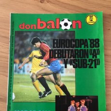 Coleccionismo deportivo: DON BALÓN 579 - ESPAÑA EURO 88 - PORTEROS - BETIS - MURCIA - MARADONA - BALON ORO