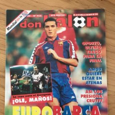 Coleccionismo deportivo: DON BALÓN 965 - POSTER ZARAGOZA CAMPEON COPA - CRUYFF - FINAL UEFA - MILÁN - FONSECA - PORTO