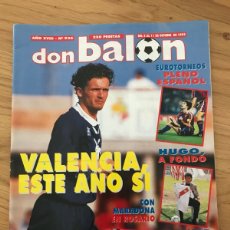 Coleccionismo deportivo: DON BALÓN 936 - POSTER DUBOVSKY - VALENCIA - MARADONA - H. SÁNCHEZ - ZIDANE - COPAS EUROPEAS - MORÁN