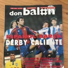 Coleccionismo deportivo: DON BALÓN 913 - POSTER ZARAGOZA - ATLÉTICO - ALKIZA - KUBALA - CAFU - ANDERLECHT - SABADELL - RECOPA