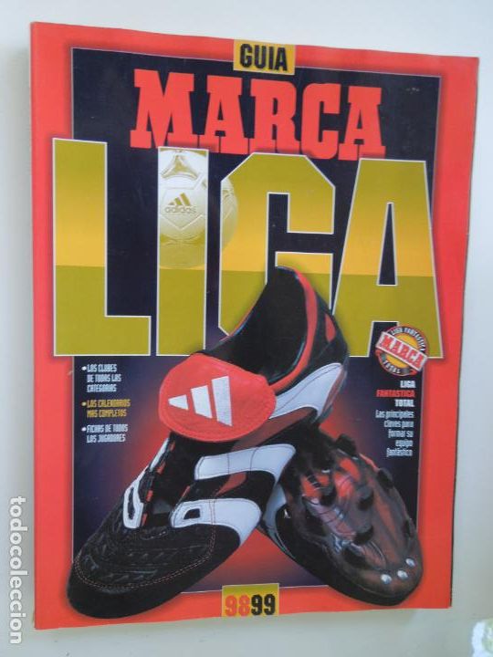 Coleccionismo deportivo: GUIA MARCA DE LA LIGA 1998/1999-