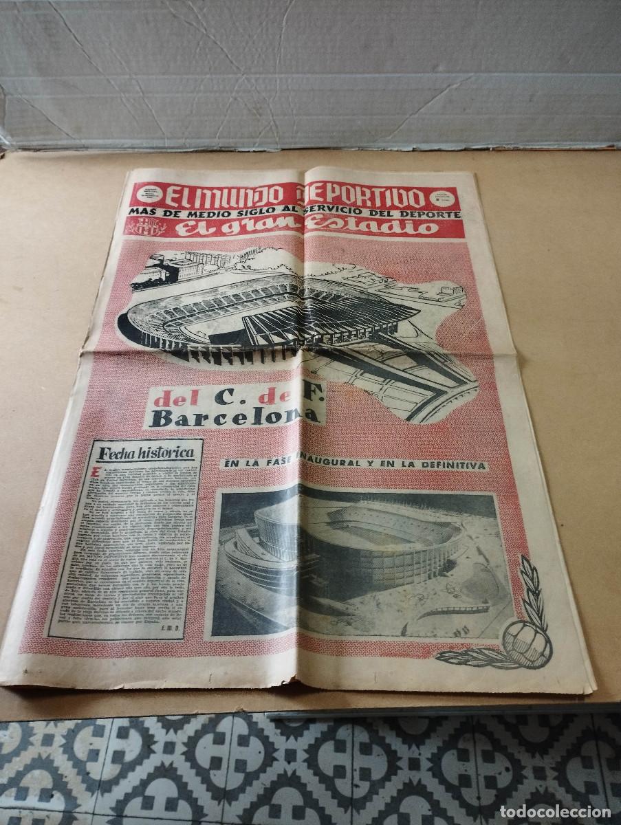 Sammelleidenschaft Sport: EL MUNDO DEPORTIVO - EDICI&Oacute;N ESPECIAL EL GRAN ESTADIO DEL C. DE F. BARCELONA - 24 SETIEMBRE 1957