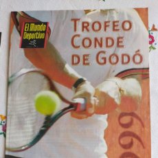 Coleccionismo deportivo: (BTA) MUNDO DEPORTIVO EDICIÓN 1999 TROFEO CONDE DE GODÓ