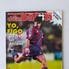 Coleccionismo deportivo: REVISTA DON BALÓN. AÑO XXII. Nº 1063. 3 MARZO 1996. FIGO. TDKC40