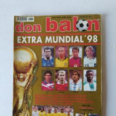 Coleccionismo deportivo: REVISTA DON BALÓN EXTRA Nº 39. AÑO XXIV. EXTRA MUNDIAL 1998. FRANCIA 98. TDKC40