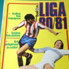 Coleccionismo deportivo: REVISTA DE FÚTBOL. DON BALÓN. EXTRA LIGA 1980 1981