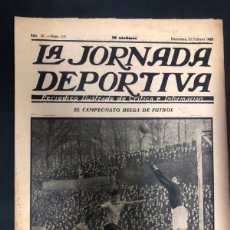 Coleccionismo deportivo: REVISTA LA JORNADA DEPORTIVA Nº 118 1923 FUTBOL CHELSEA- NEWCASTLE