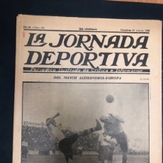 Coleccionismo deportivo: REVISTA LA JORNADA DEPORTIVA Nº181 AGOSTO 1923 AUTODROMO TERRAMAR SITGES