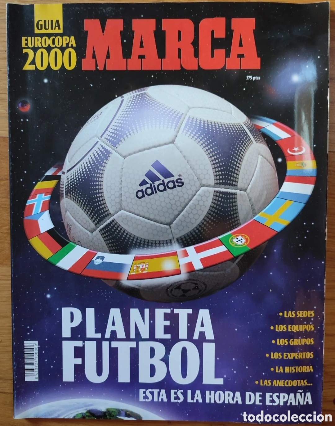 Coleccionismo deportivo: Gu&iacute;a Marca Eurocopa 2000 - Foto 1