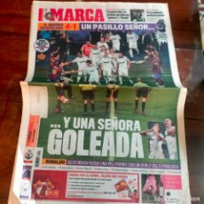 Coleccionismo deportivo: ANTIGUO PERIODICO FUTBOL MARCA AÑO 2008 REAL MADRID EN PORTADA