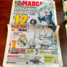 Coleccionismo deportivo: ANTIGUO PERIODICO FUTBOL MARCA AÑO 2017 REAL MADRID EN PORTADA