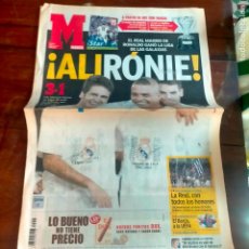 Coleccionismo deportivo: ANTIGUO PERIODICO FUTBOL MARCA AÑO 2003 REAL MADRID RONALDO Y RAUL EN PORTADA