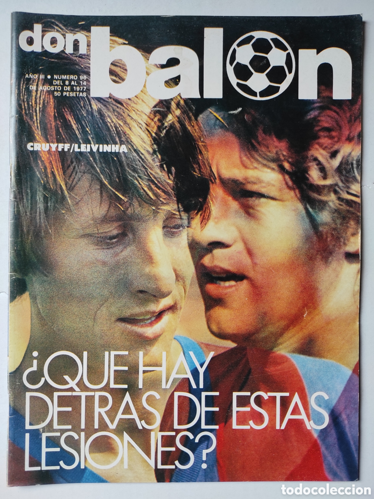 Coleccionismo deportivo: Don Bal&oacute;n Agosto 1977 - Foto 1