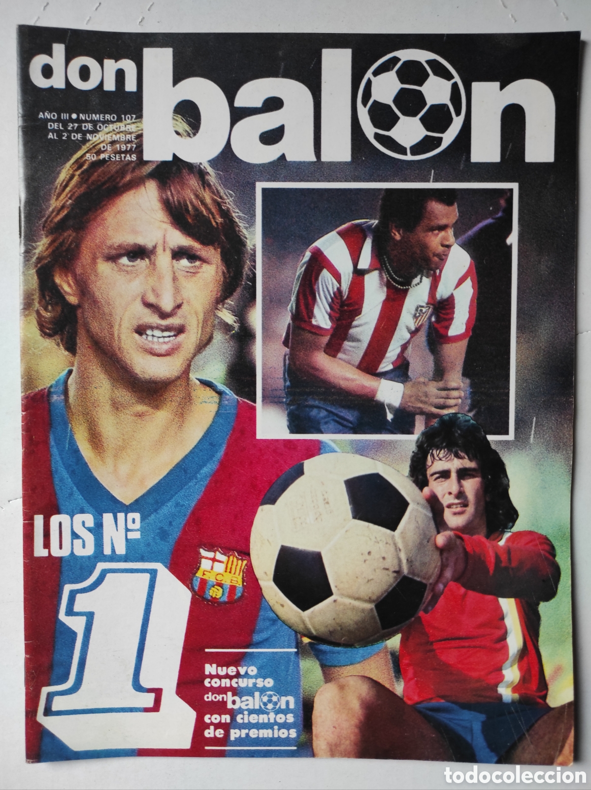 Coleccionismo deportivo: Don Balon Octubre 1977 - Foto 1