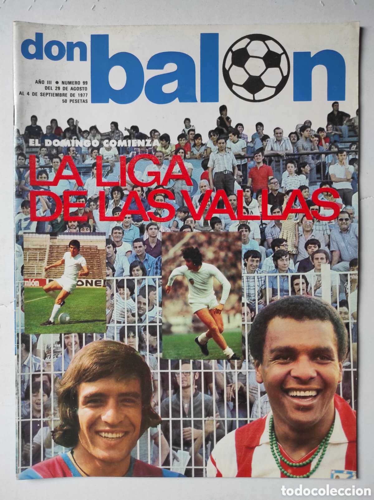 Coleccionismo deportivo: Don Bal&oacute;n Agosto 1977 - Foto 1