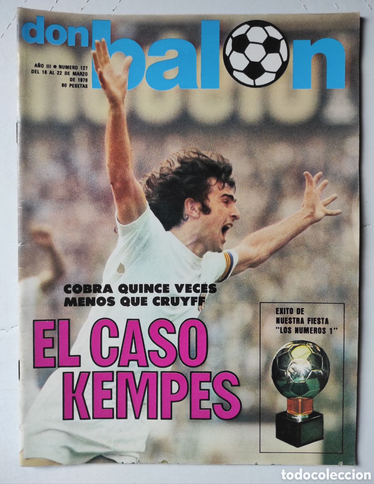 Coleccionismo deportivo: Don Bal&oacute;n Marzo 1978 - Foto 1