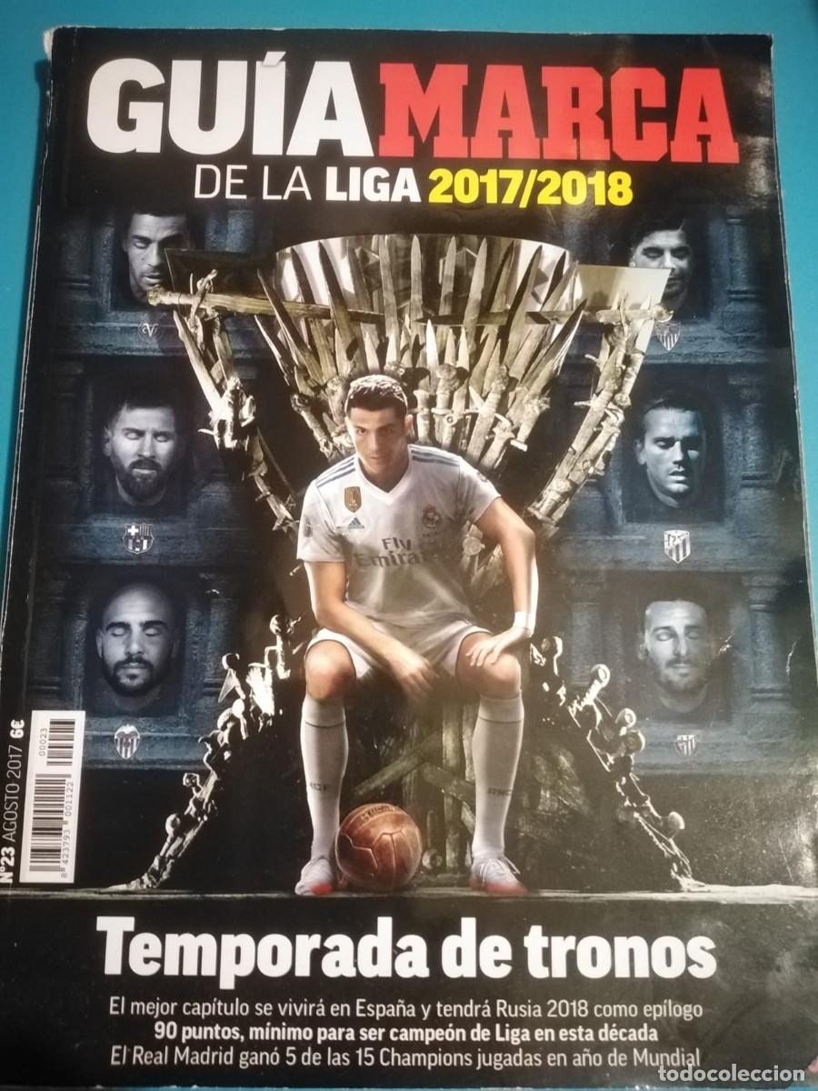 Coleccionismo deportivo: Gu&iacute;a MARCA de la liga 2017/2018 - Foto 1