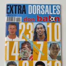 Coleccionismo deportivo: EXTRA DORSALES DON BALON PRIMERA DIVISION 03/04 - ESPECIAL BOLSILLO LIGA 2003/2004 FUTBOL