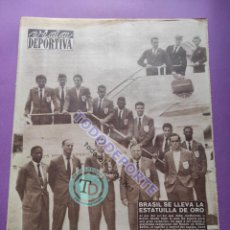 Coleccionismo deportivo: VIDA DEPORTIVA Nº 668 1958 BRASIL CAMPEON MUNDIAL SUECIA 58 - 24 HORAS MONTJUICH - TOUR FRANCIA