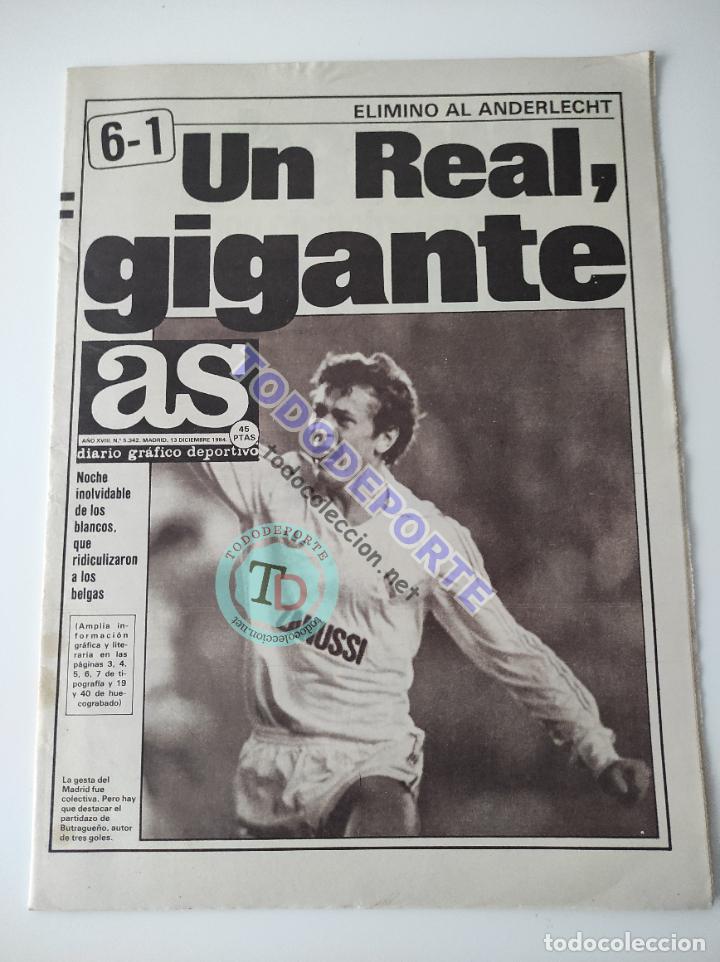 cartel, poster real madrid temporada 1984 1985 - Buy Antique