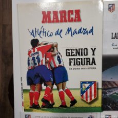 Coleccionismo deportivo: MARCA ATLÉTICO DE MADRID GENIO Y FIGURA. COMPLETO: TAPAS + FASCÍCULOS 1 AL 5 + EL CAMPEÓN. 1996