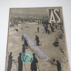 Coleccionismo deportivo: AS 1932 Nº 29 LIGA 32/33 RCD ESPANYOL LIDER PENTLAND SANTANDER - CICLISMO CAZA ESGRIMA